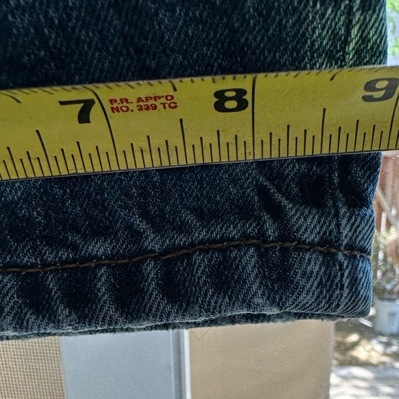 Banana Republic Medium Wash Blue Boyfriend Roby Paint Splatter Jeans Premium 30 - Picture 15 of 16